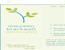 Tablet Screenshot of maureenblackwell.com